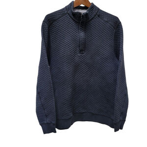 Tommy Bahama Men's Quarter-Zip Henley Pullover Long-Sleeves Shirt Size Medium